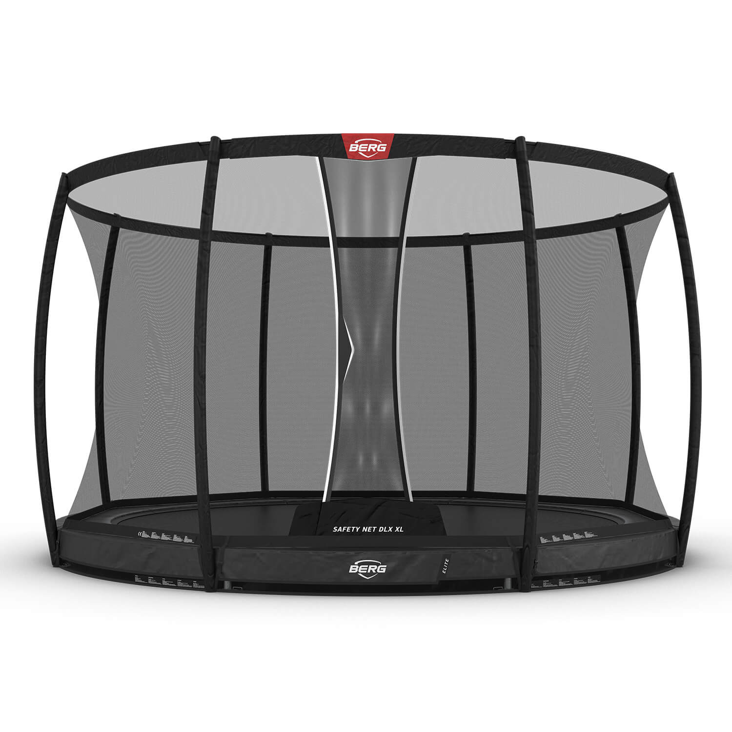 BERG Trampolin InGround ROUND Elite Grey Ø430 cm + Sicherheitsnetz DLX XL (Neu) BERG Trampolin InGround ROUND Elite Grey Ø430 cm + Sicherheitsnetz DLX XL (Neu)