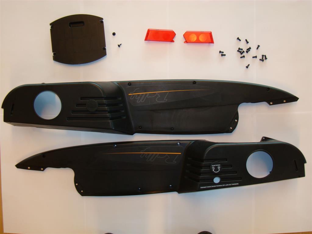 BERG Ersatzteil Kettenkasten schwarz für Rally BERG Ersatzteil Kettenkasten schwarz für Rally