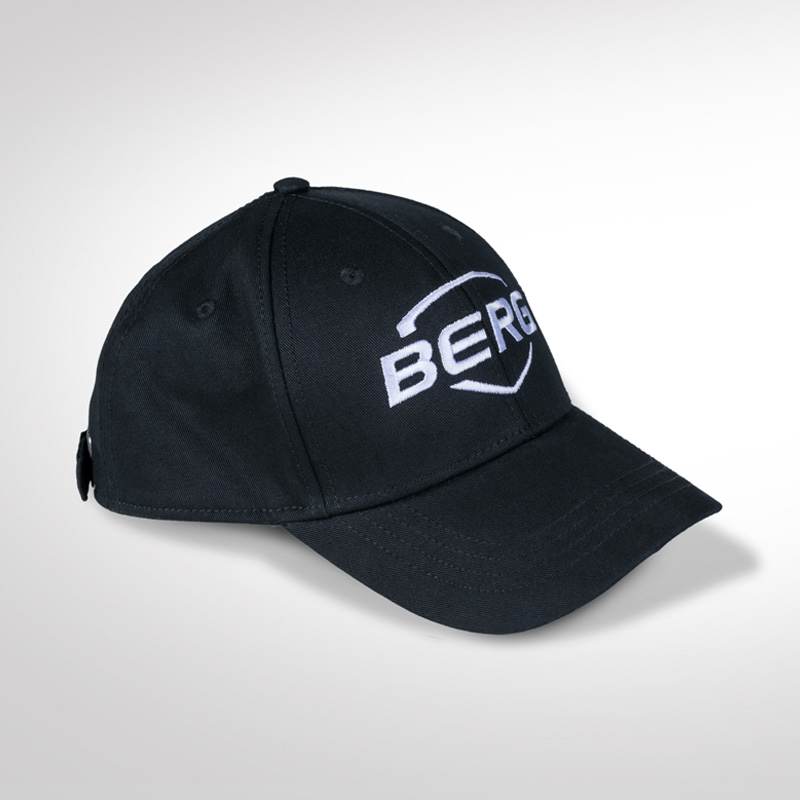 BERG Baseball Cap in schwarz für Erwachsene