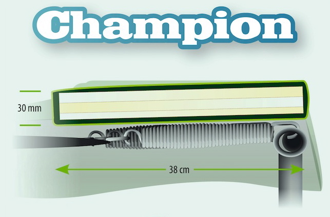 BERG Ersatzteil Schutzrand Regular Champion Grey Ø380 cm Außendurchmesser (Auslaufmodell)