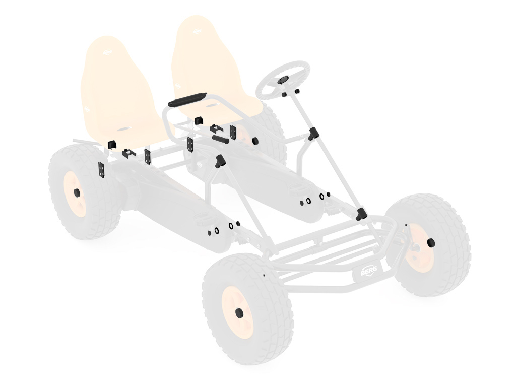 BERG Duo Coaster BFR Pedal-Gokart ist der Held in der Rubrik Tretauto für 2  - GOKARTWELT