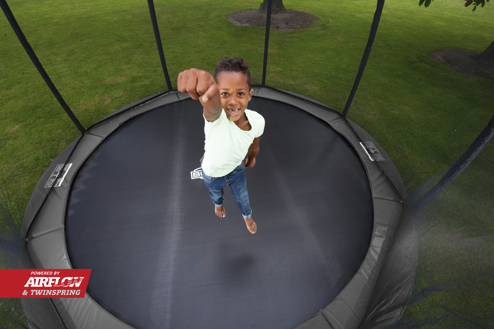 BERG Trampolin InGround Elite Grey Ø430 cm + Sicherheitsnetz Deluxe (Ersatzteilarchiv) BERG Trampolin InGround Elite Grey Ø430 cm + Sicherheitsnetz Deluxe (Ersatzteilarchiv)