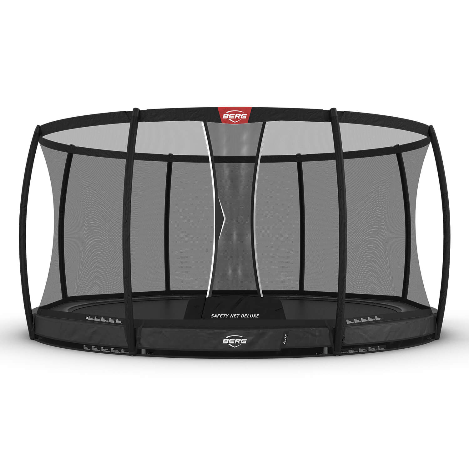 BERG Trampolin InGround ROUND Elite Grey Ø430 cm + Sicherheitsnetz Deluxe (Neu) BERG Trampolin InGround ROUND Elite Grey Ø430 cm + Sicherheitsnetz Deluxe (Neu)