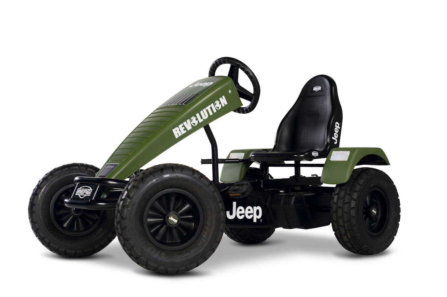 BERG Gokart Jeep® Revolution oliv/schwarz XXL E-BFR