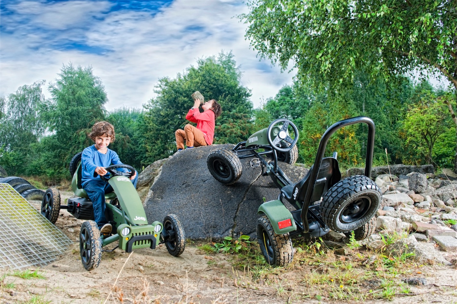 BERG Gokart Rally Jeep® Adventure BFR (Ersatzteilarchiv) BERG Gokart Rally Jeep® Adventure BFR (Ersatzteilarchiv)