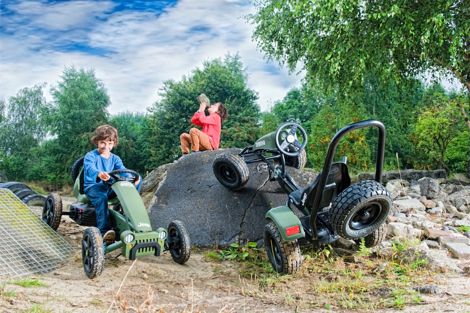 BERG Gokart Rally Jeep® Adventure BFR (Ersatzteilarchiv)