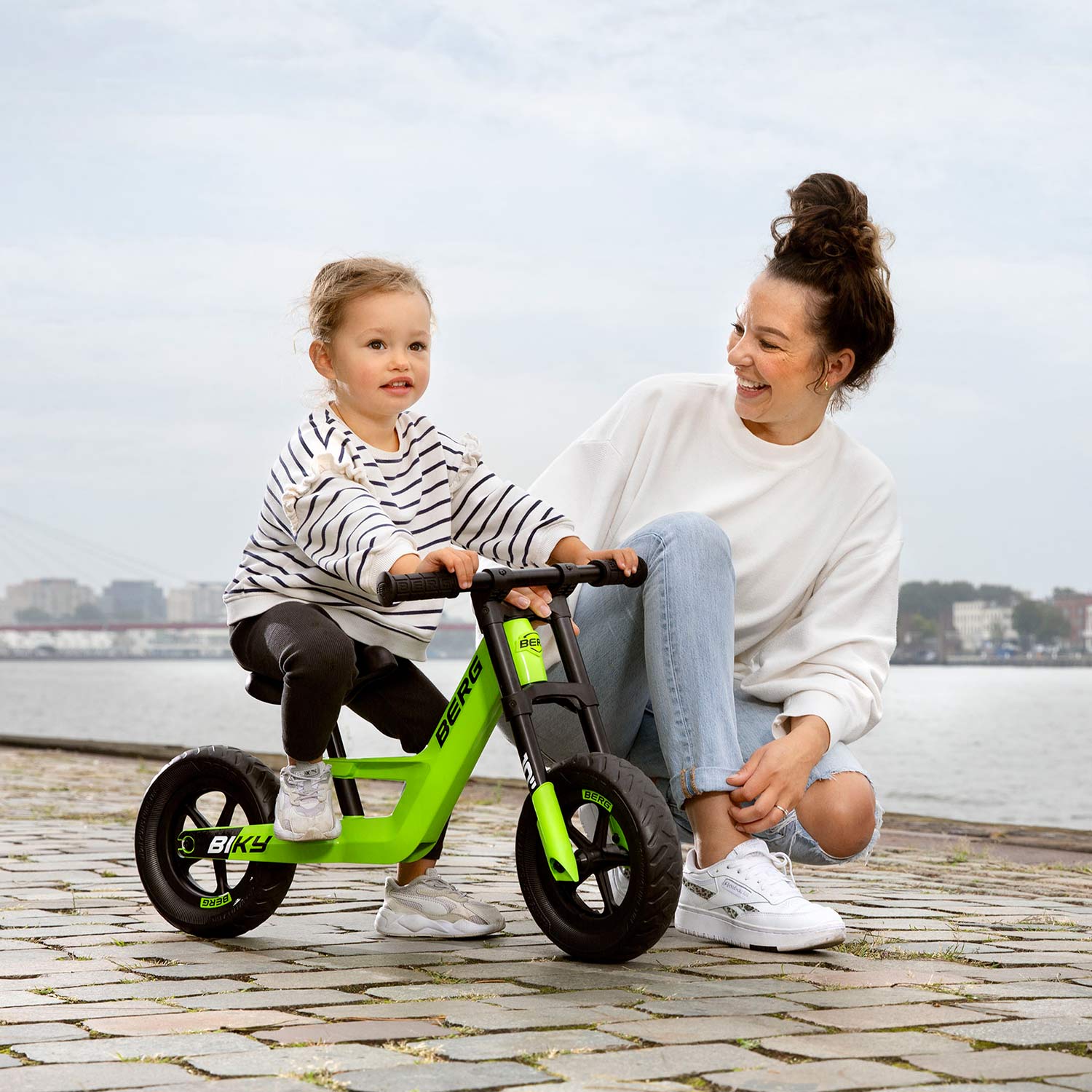 Green - Mini BERG Onlineshop Biky Laufrad Gokarthof