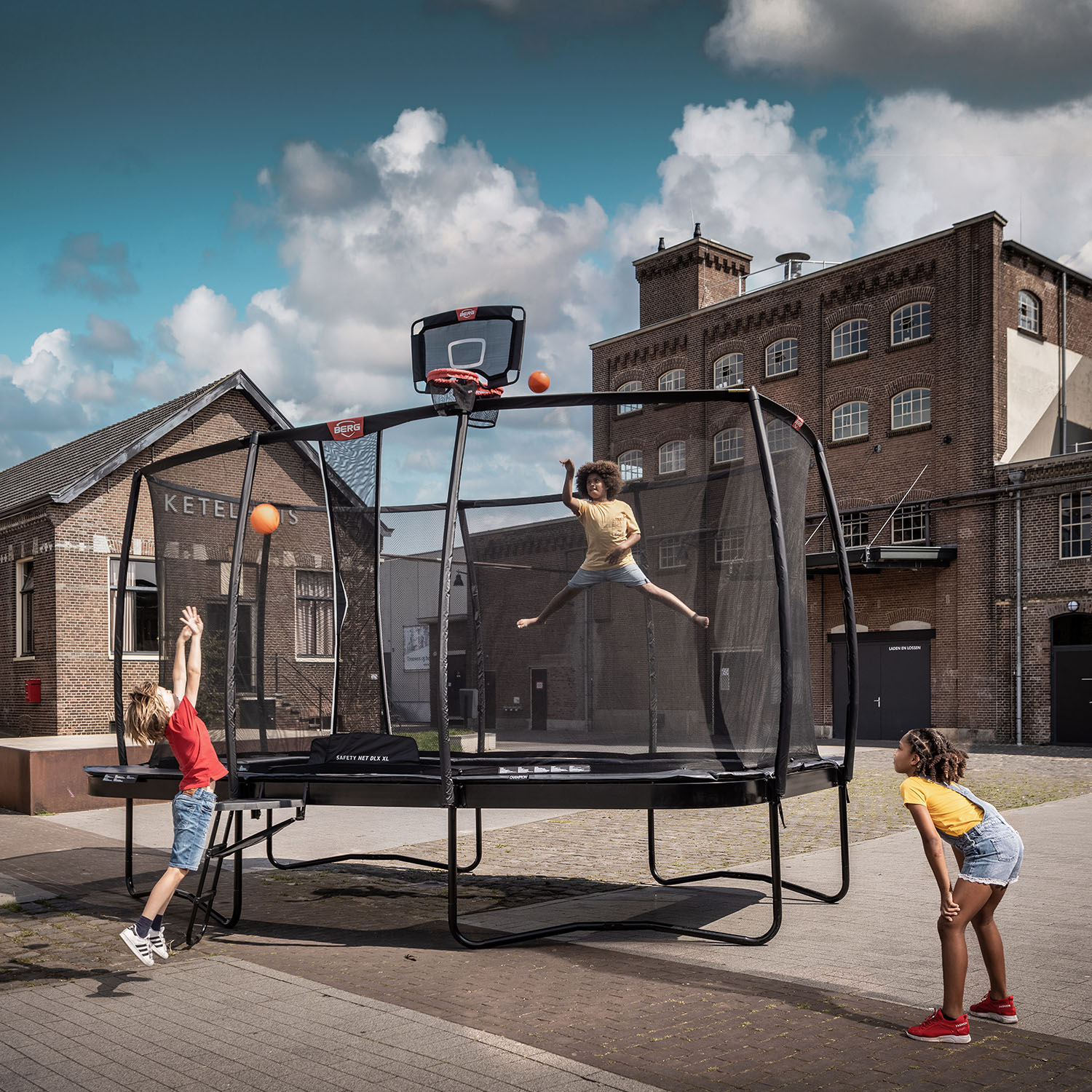 BERG Trampolin TwinHoop Basketballkorb (NEU) BERG Trampolin TwinHoop Basketballkorb (NEU)