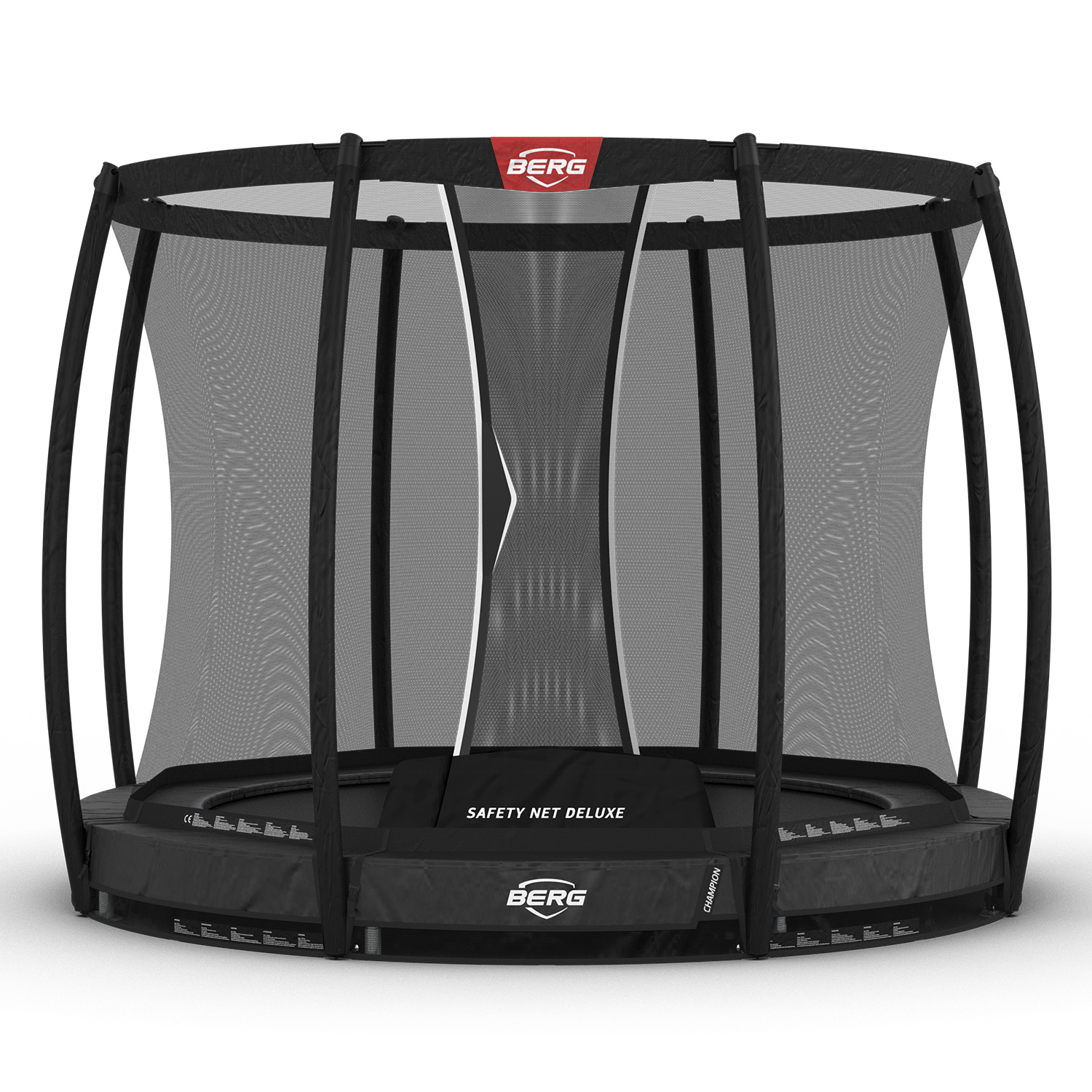 BERG Trampolin InGround ROUND Champion Grey Ø270 cm + Sicherheitsnetz Deluxe (NEU) BERG Trampolin InGround ROUND Champion Grey Ø270 cm + Sicherheitsnetz Deluxe (NEU)