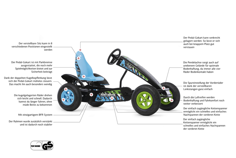 BERG Gokart X-ite XXL BFR BERG Gokart X-ite XXL BFR