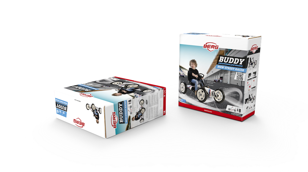 BERG Gokart Buddy BMW® Street Racer 2.0 inkl. Soundbox (Facelift)