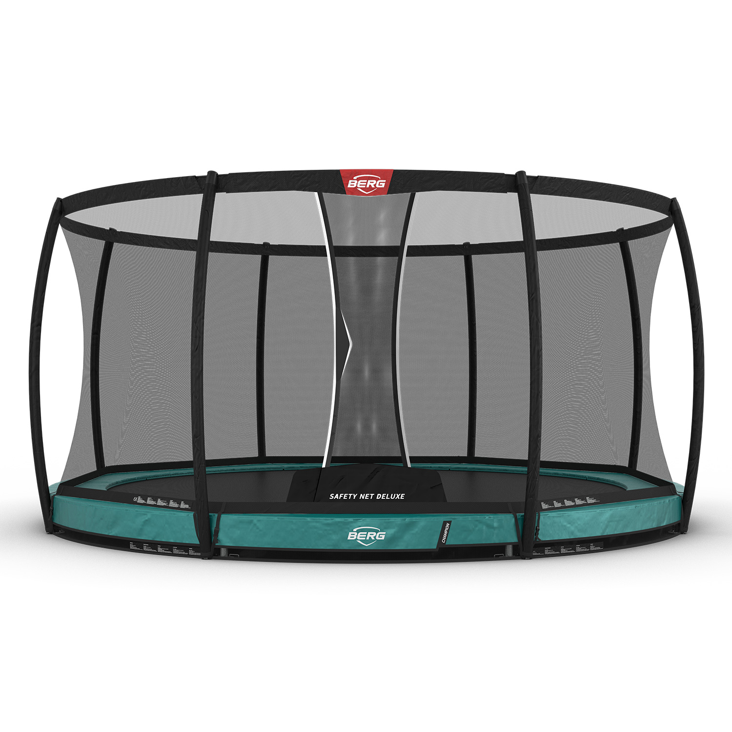 BERG Trampolin InGround ROUND Champion Green Ø430 cm + Sicherheitsnetz Deluxe (NEU) BERG Trampolin InGround ROUND Champion Green Ø430 cm + Sicherheitsnetz Deluxe (NEU)