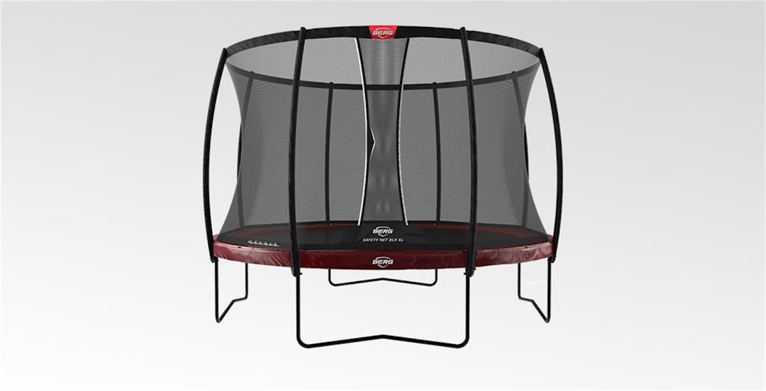 BERG Trampolin Regular Elite Red Ø430 cm + Sicherheitsnetz DLX XL (Ersatzteilarchiv) BERG Trampolin Regular Elite Red Ø430 cm + Sicherheitsnetz DLX XL (Ersatzteilarchiv)