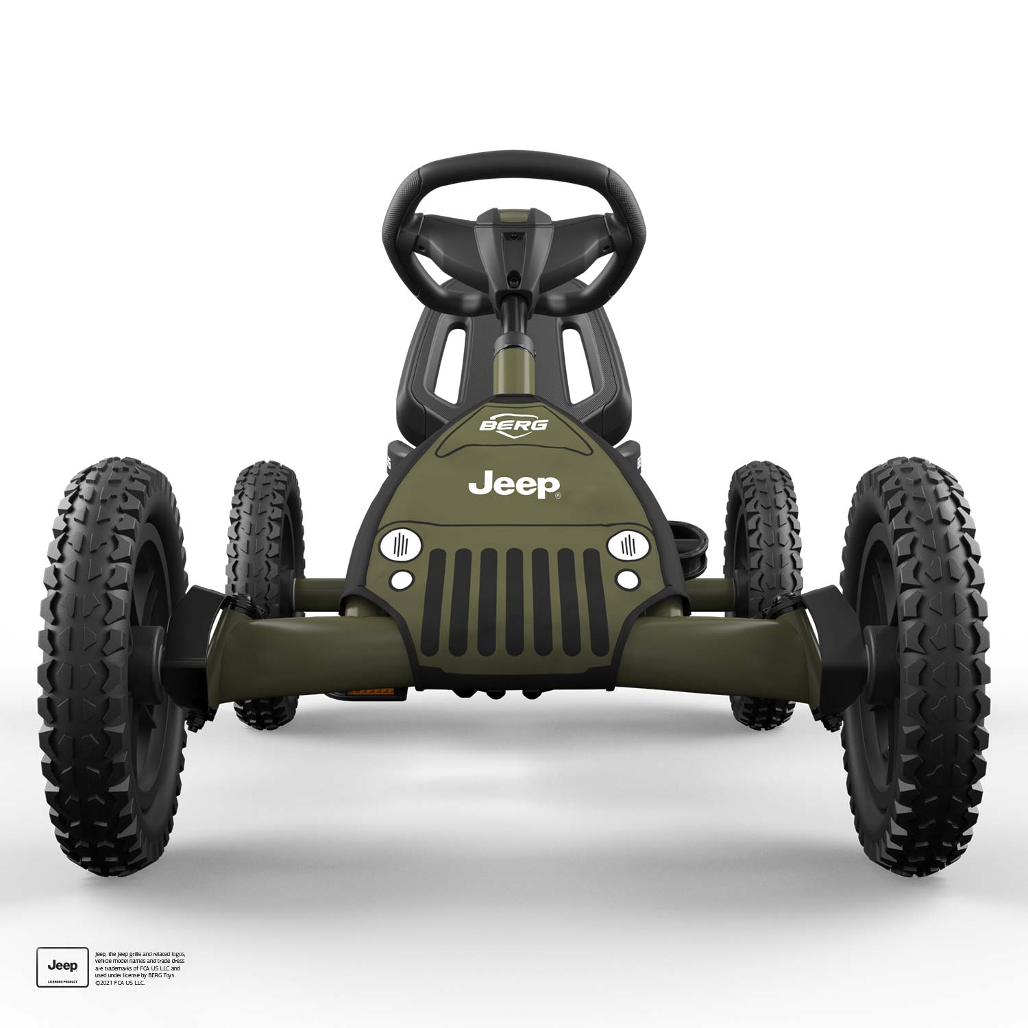 BERG Gokart Buddy Jeep® Junior 2.0 (Facelift) inkl. Trailer L