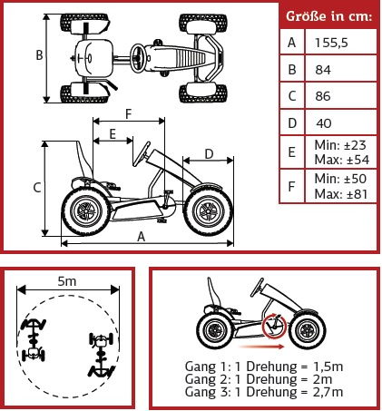 BERG Gokart X-Plore XL BFR-3 BERG Gokart X-Plore XL BFR-3