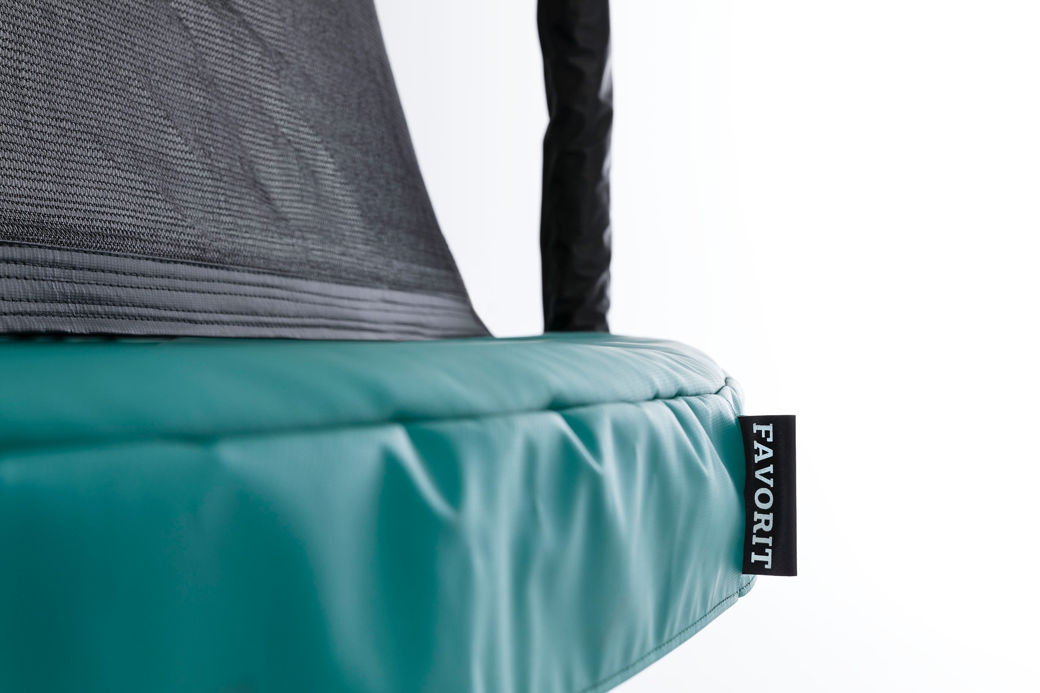 BERG Trampolin Regular GRAND Favorit Green oval 520 x 345 cm + Sicherheitsnetz Comfort