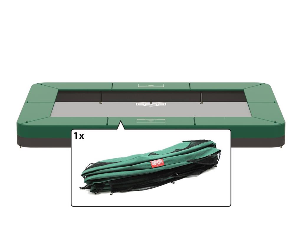 BERG Ersatzteil Schutzrand ULTIM InGround Champion Green 330 x 220 cm Außenrand (Auslaufmodell)