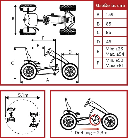 BERG Gokart X-Treme XL BFR