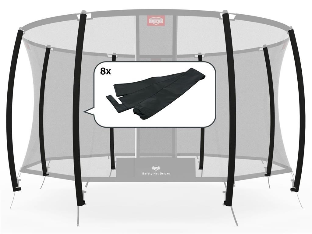 BERG Ersatzteil Schutzhüllen-Set (8x) für Schaumstoffpolster - Sicherheitsnetz Deluxe (51.30.72.00)