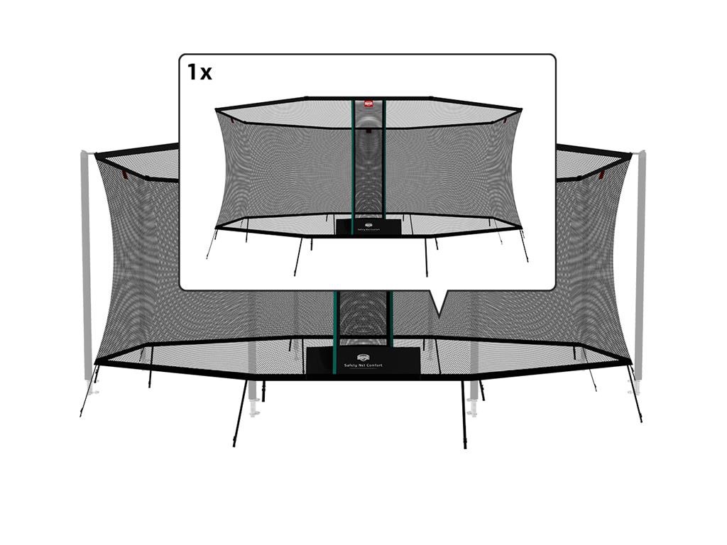 BERG Ersatzteil Sicherheitsnetz GRAND Comfort 520 cm Netz einzeln (grünes Band)